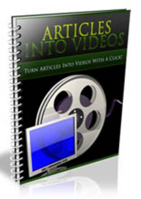Product picture Turn Your Articles Into Videos With PLR